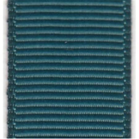 Papilion Papilion R074200230347100Y .88 in. Grosgrain Ribbon 100 Yards - Teal R074200230347100Y